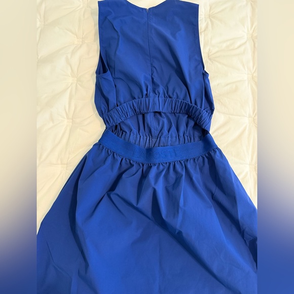 Lacoste Elasticized Waist Open Back Tank Top Dress size 34 - Picture 6 of 7